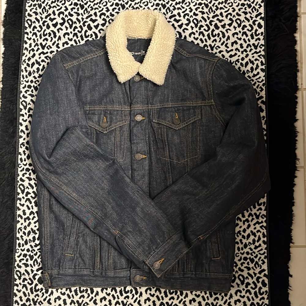 GAP 1969 sherpa jean jacket